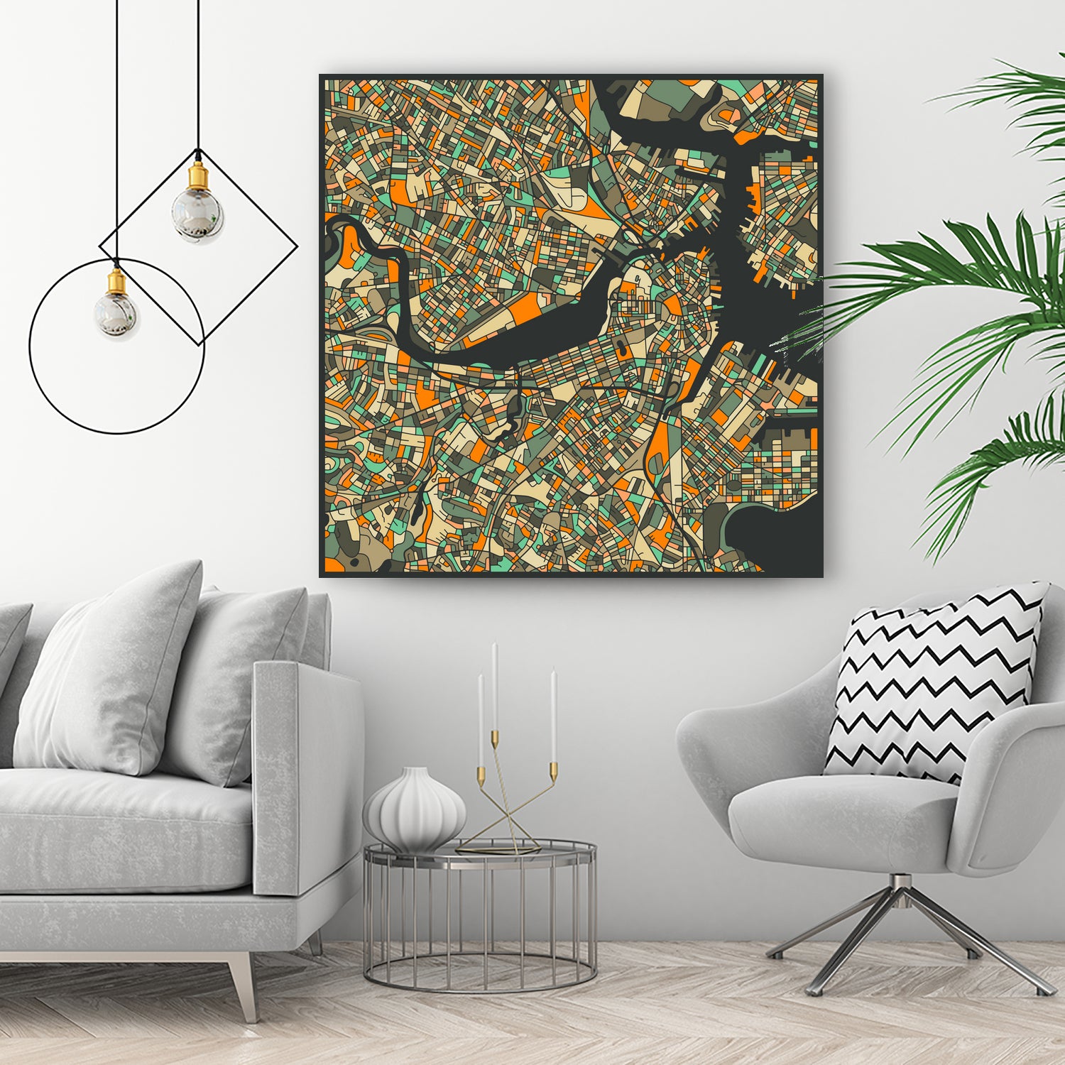 Boston by Jazzberry Blue on GIANT ART - black vector illustration