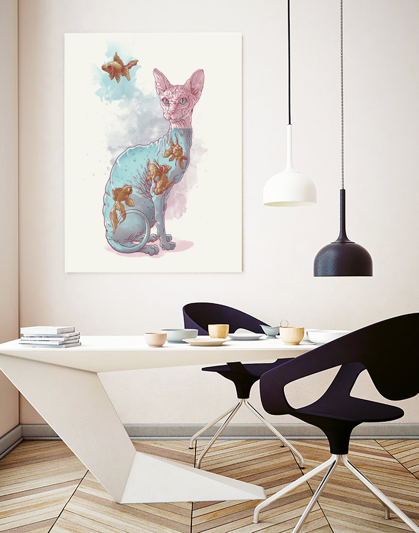 Conformity by Anthony Aves on GIANT ART - blue digital drawing