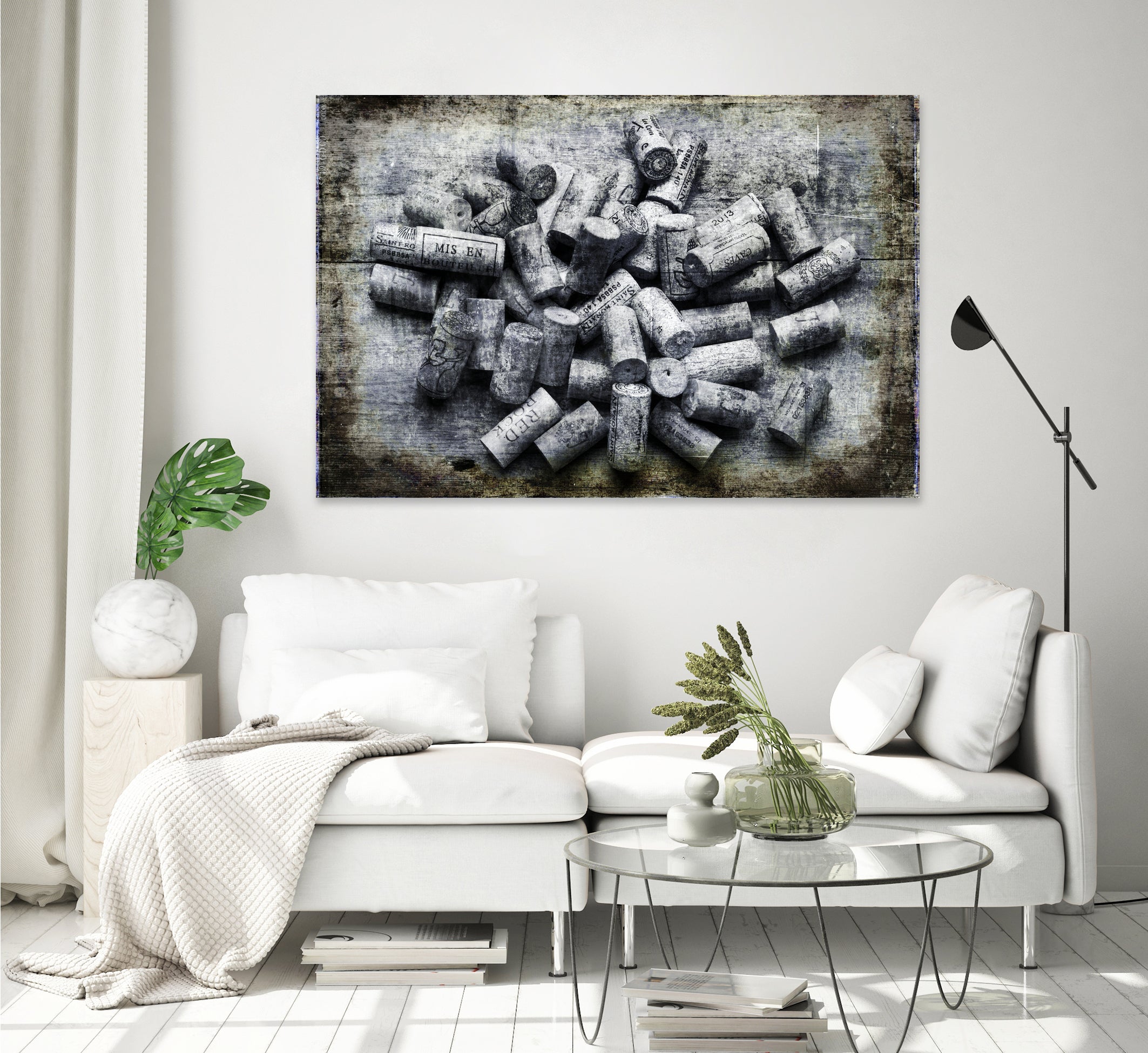 Wine Corks by David Hare on GIANT ART - gray photo illustration