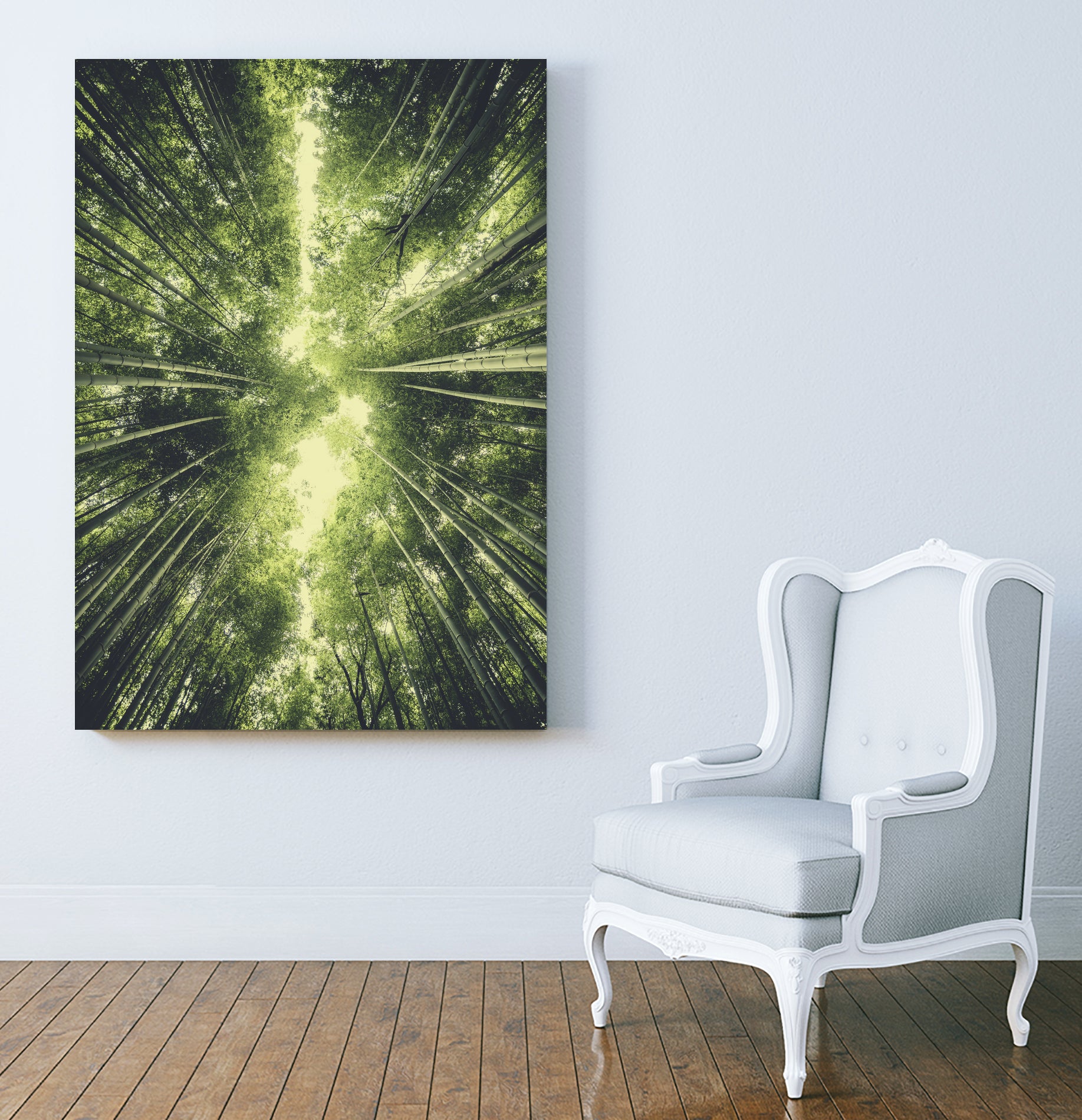 Bamboo Forest II by Pascal Deckarm on GIANT ART - green photo manipulation