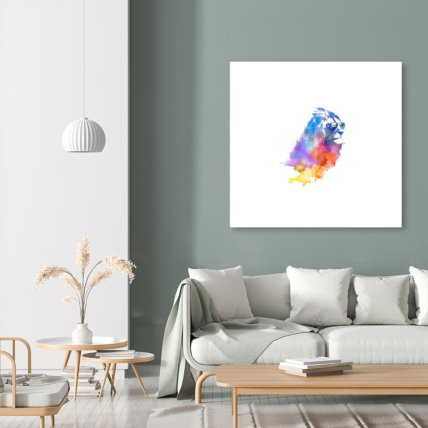 Sunny Leo by Robert Farkas on GIANT ART - red digital painting