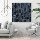 Skyscraper 1 by Elisabeth Fredriksson on GIANT ART - blue digital painting