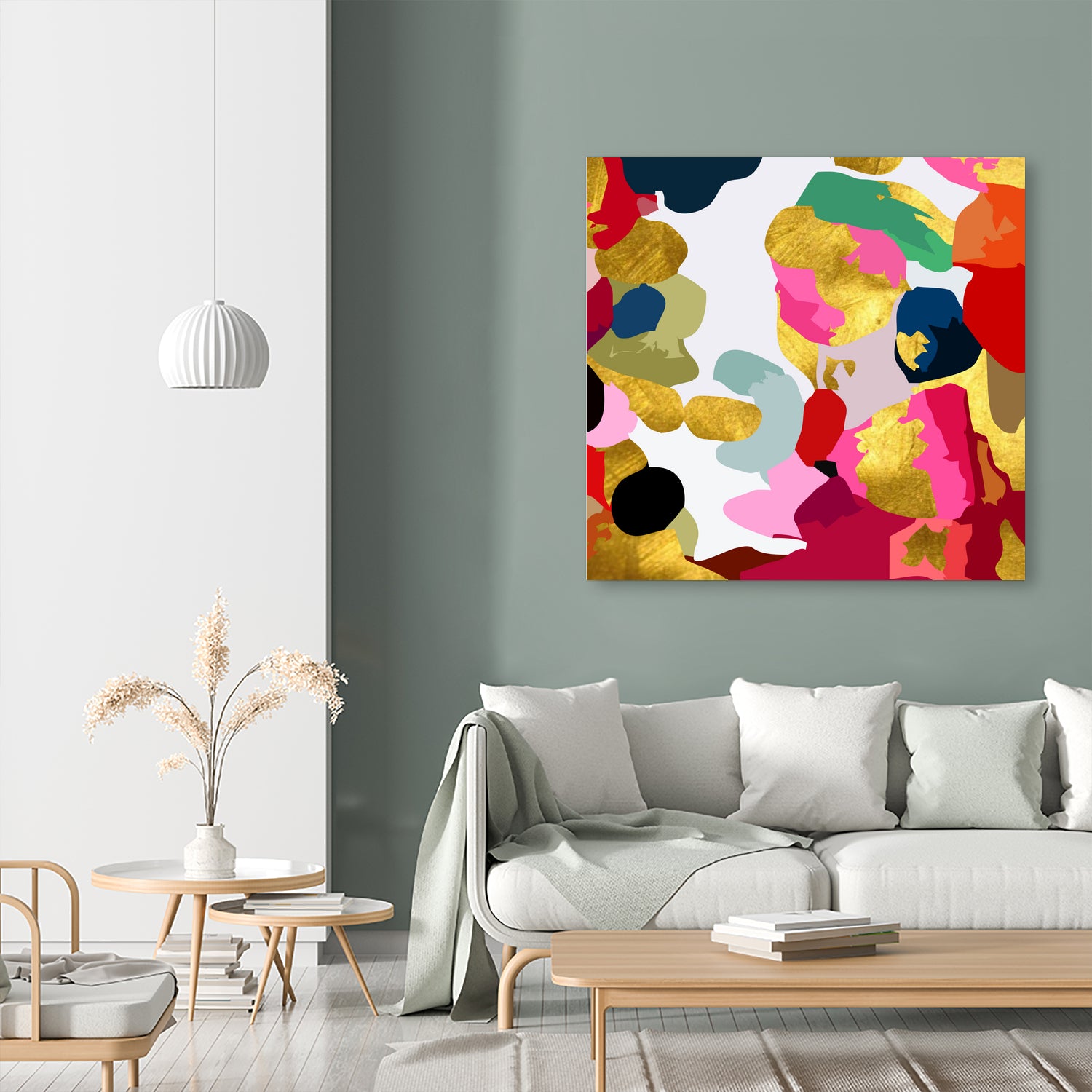 Paint Splatter by Saadana Shanmukam on GIANT ART - pink digital painting