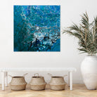 Ocean's Flow by L. Renee Jones on GIANT ART - blue mixed media