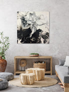 Into the Darkness II by Suse Wiegelmann on GIANT ART - black mixed media