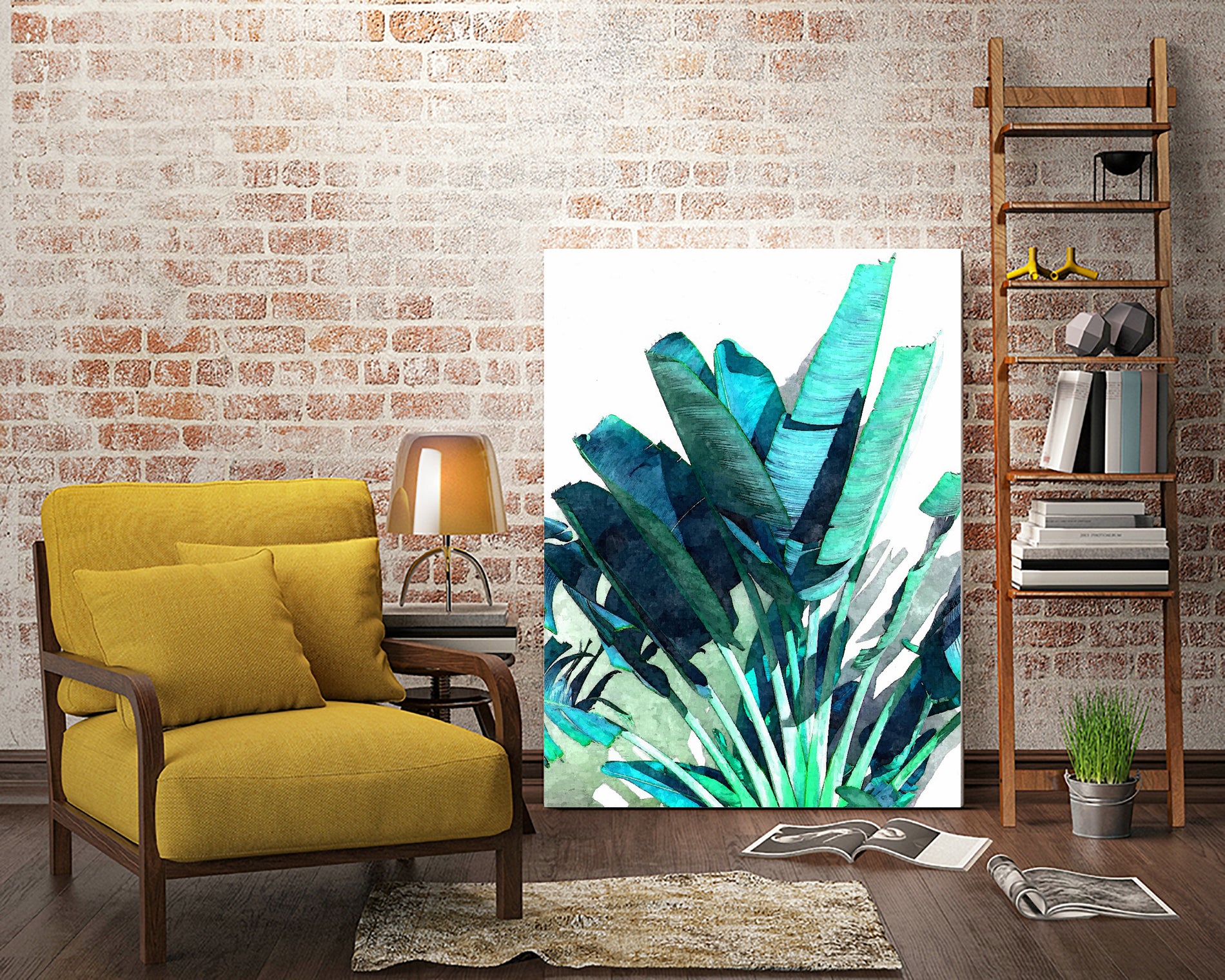 Aesthetic Dimensionality by Uma Gokhale on GIANT ART - green photo manipulation