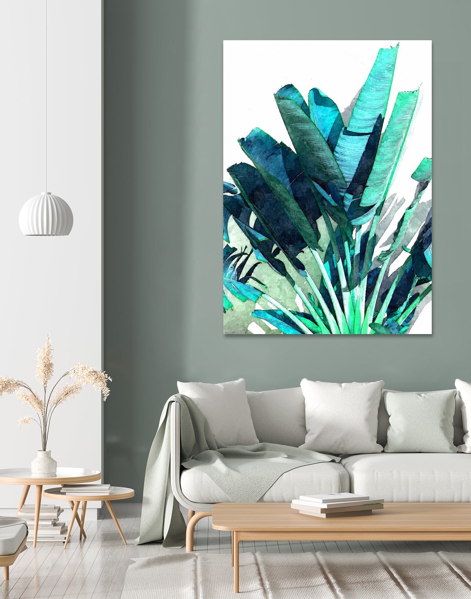 Aesthetic Dimensionality by Uma Gokhale on GIANT ART - green photo manipulation