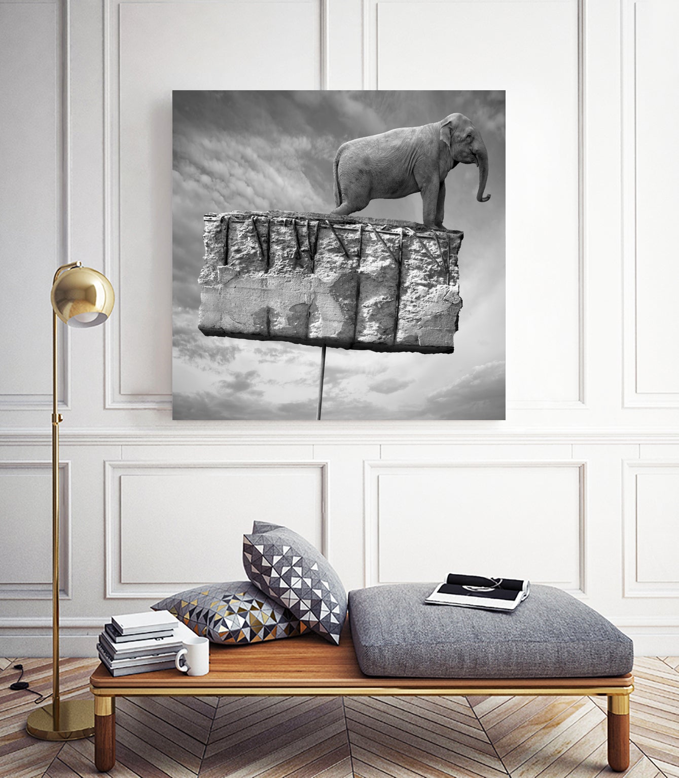 Concrete story by Dariusz Klimczak on GIANT ART - white photo illustration