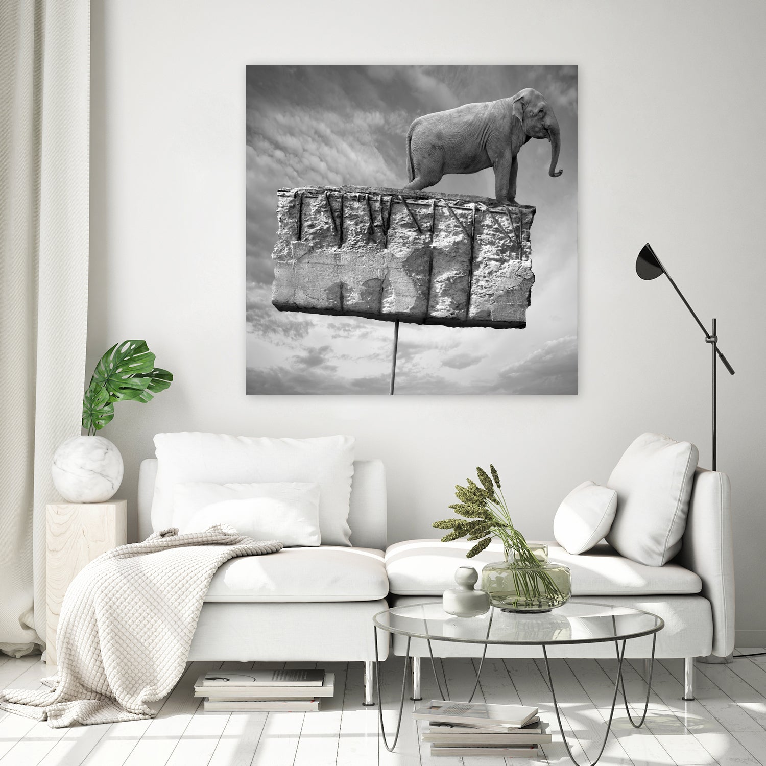 Concrete story by Dariusz Klimczak on GIANT ART - white photo illustration