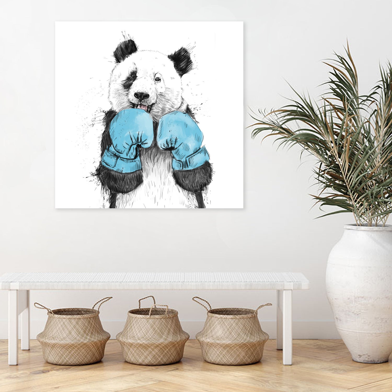 The Winner by Solti Balázs on GIANT ART - blue digital painting