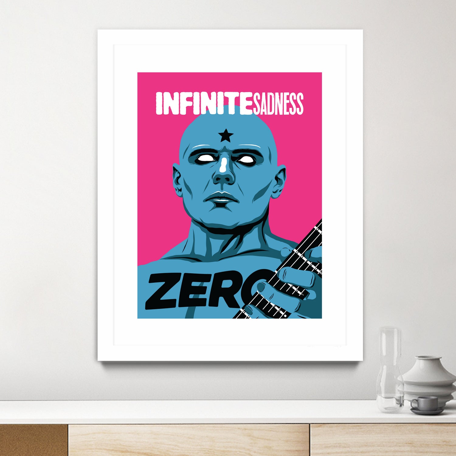 Infinite Sadness by Bily Mariano da Luz on GIANT ART - blue digital painting