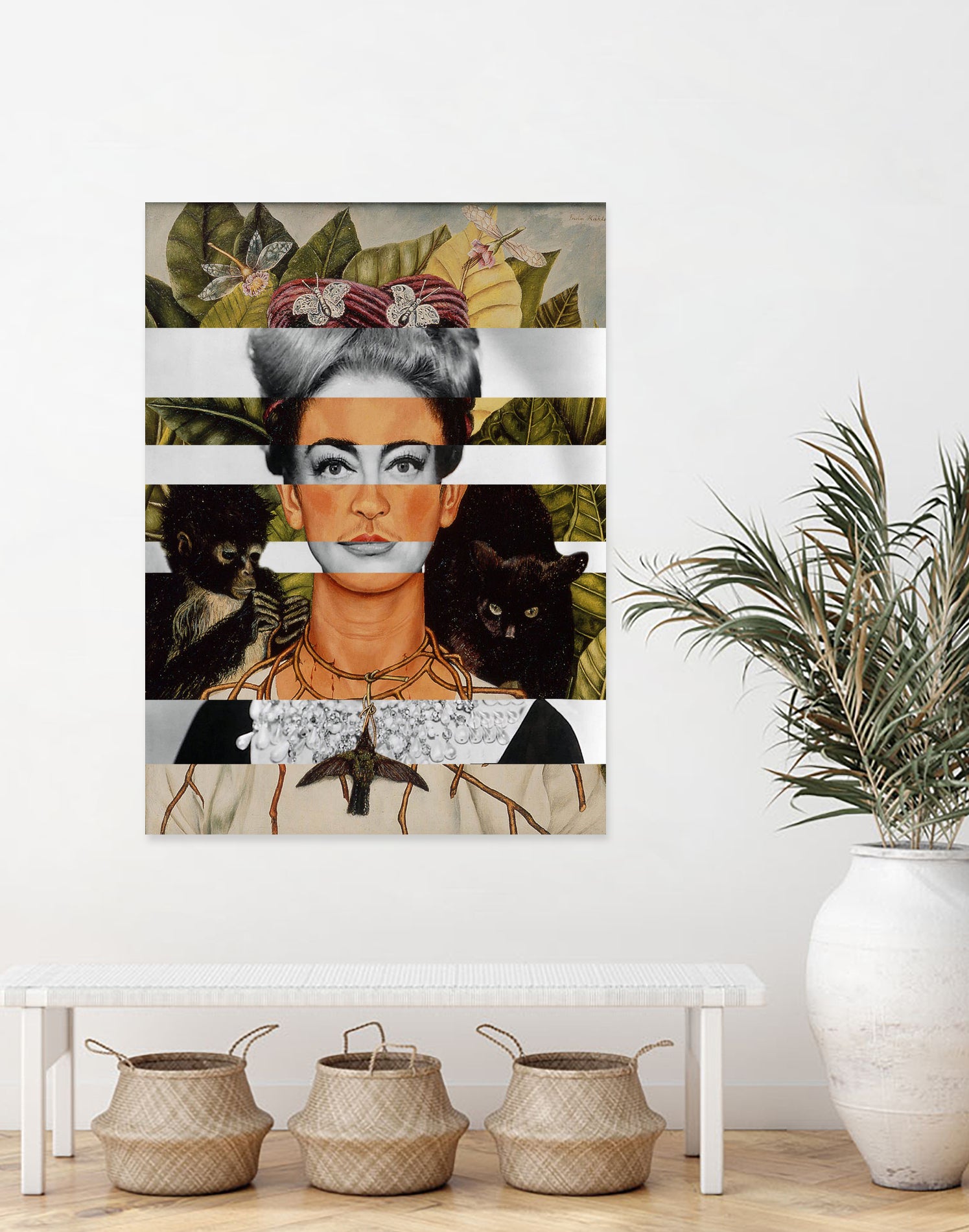 LEARN TO FEEL - Pop Retro Collage, Mashup, Pop Art by Luigi Tarini on GIANT ART - orange photo manipulation