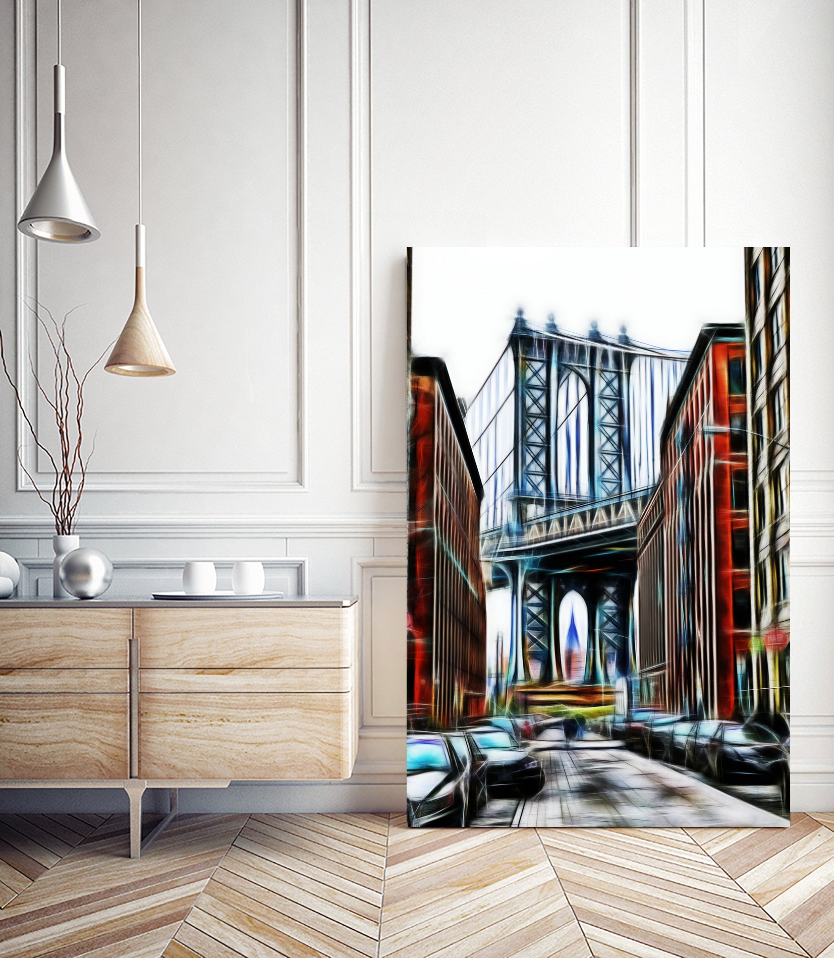 New York by Haris Kavalla on GIANT ART - gray photo illustration