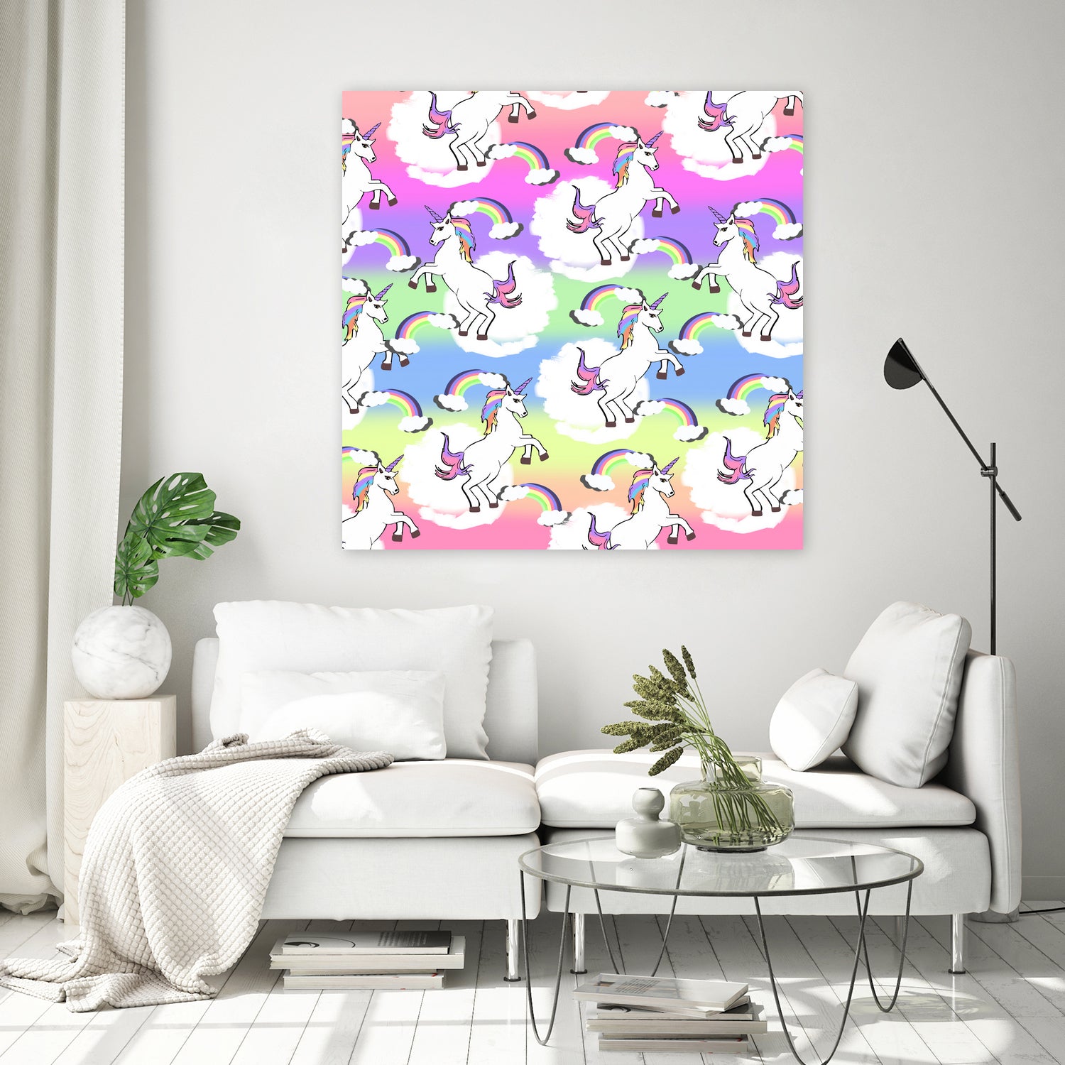 Unicorn Pride by mukta lata barua on GIANT ART - white digital drawing