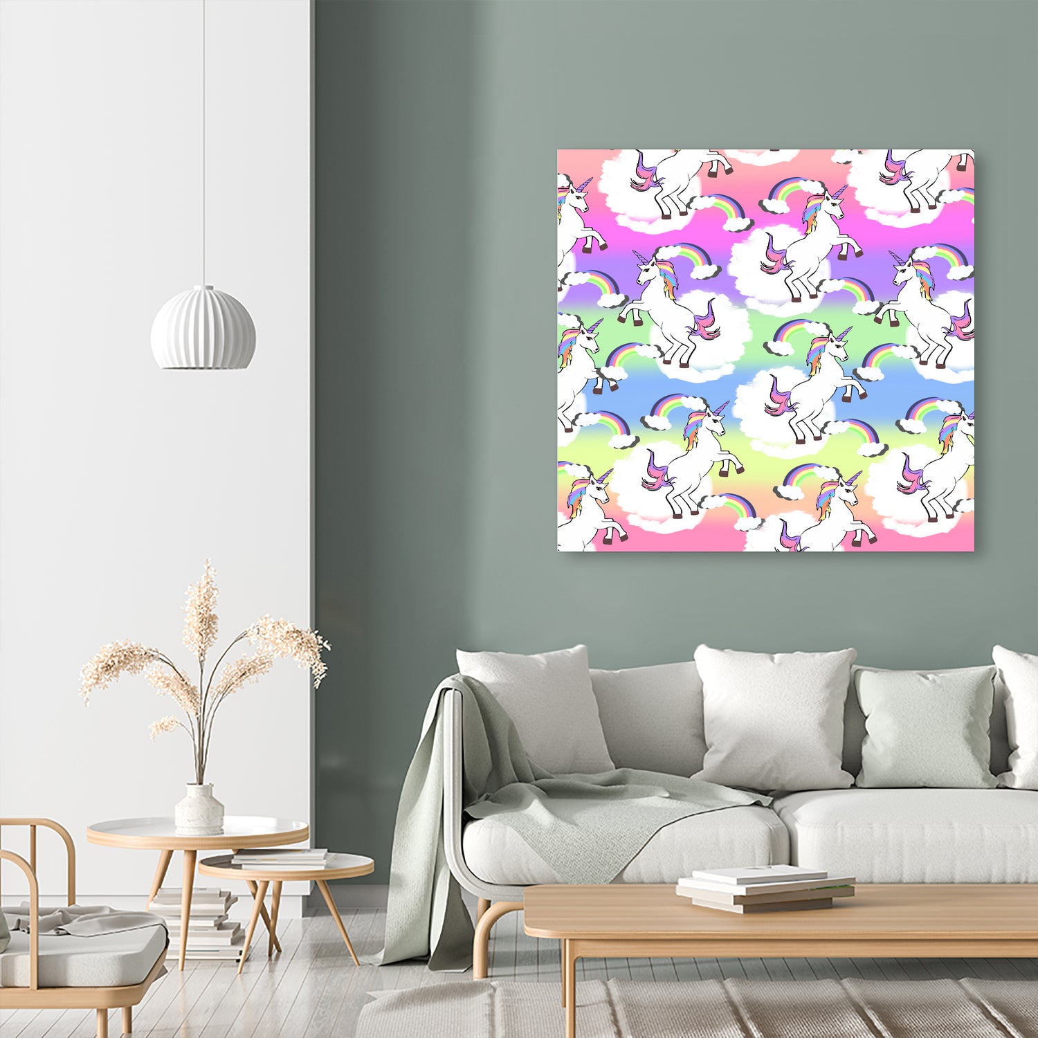 Unicorn Pride by mukta lata barua on GIANT ART - white digital drawing