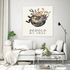 Behold My Swag by Andy Wynn on GIANT ART - red character design