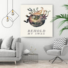 Behold My Swag by Andy Wynn on GIANT ART - red character design