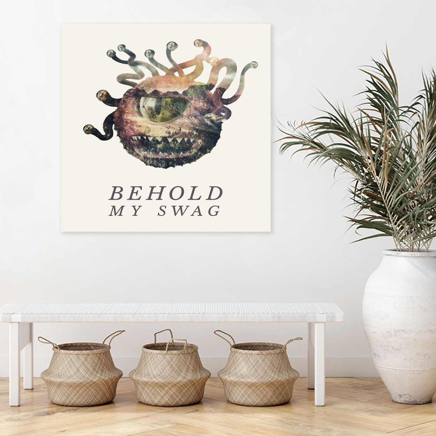 Behold My Swag by Andy Wynn on GIANT ART - red character design