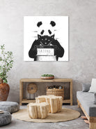 Bad panda by Solti Balázs on GIANT ART - white digital drawing