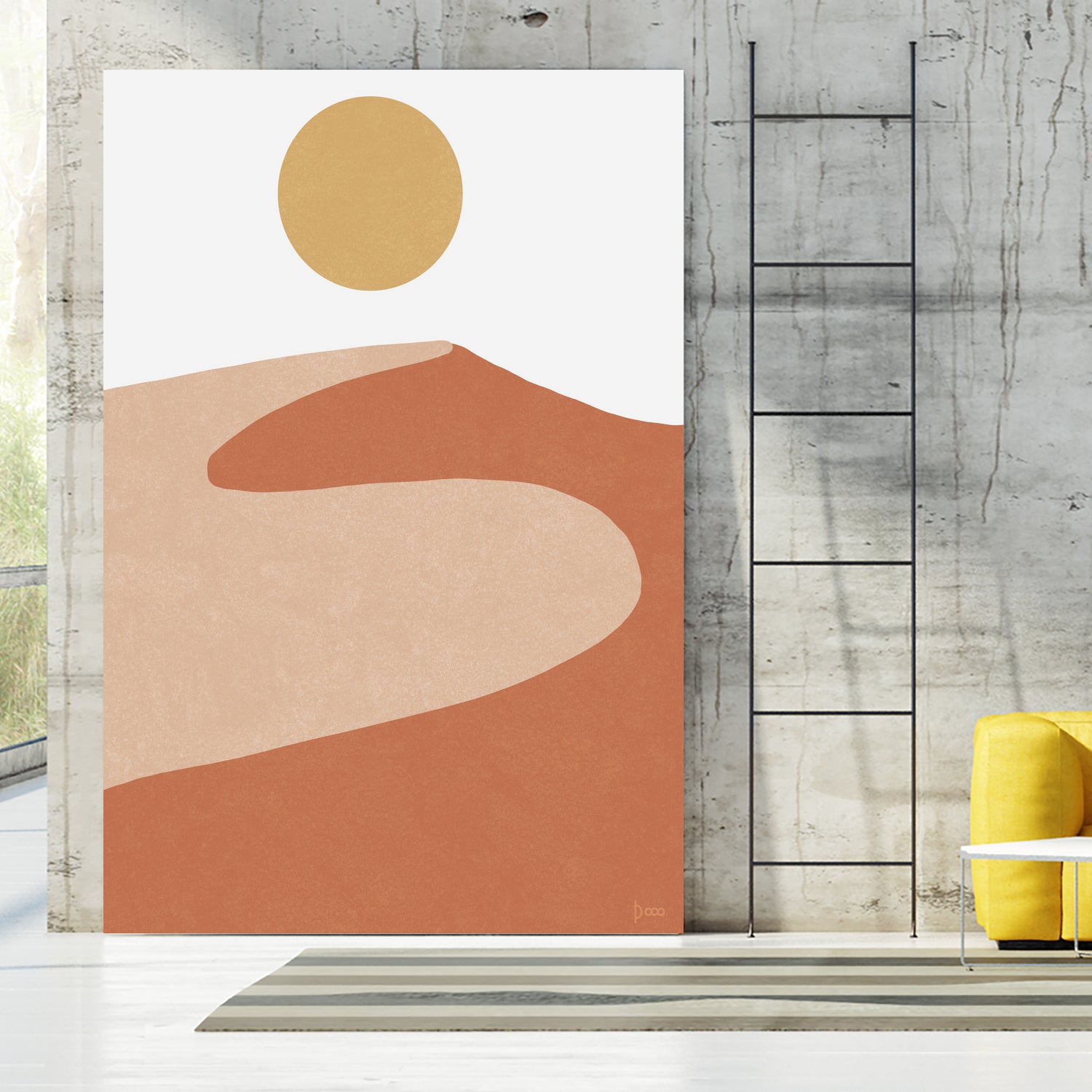 Desert Mountain I by Digital Canvas on GIANT ART - digital