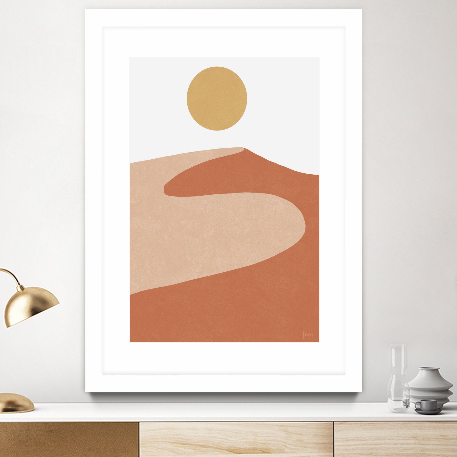 Desert Mountain I by Digital Canvas on GIANT ART - digital