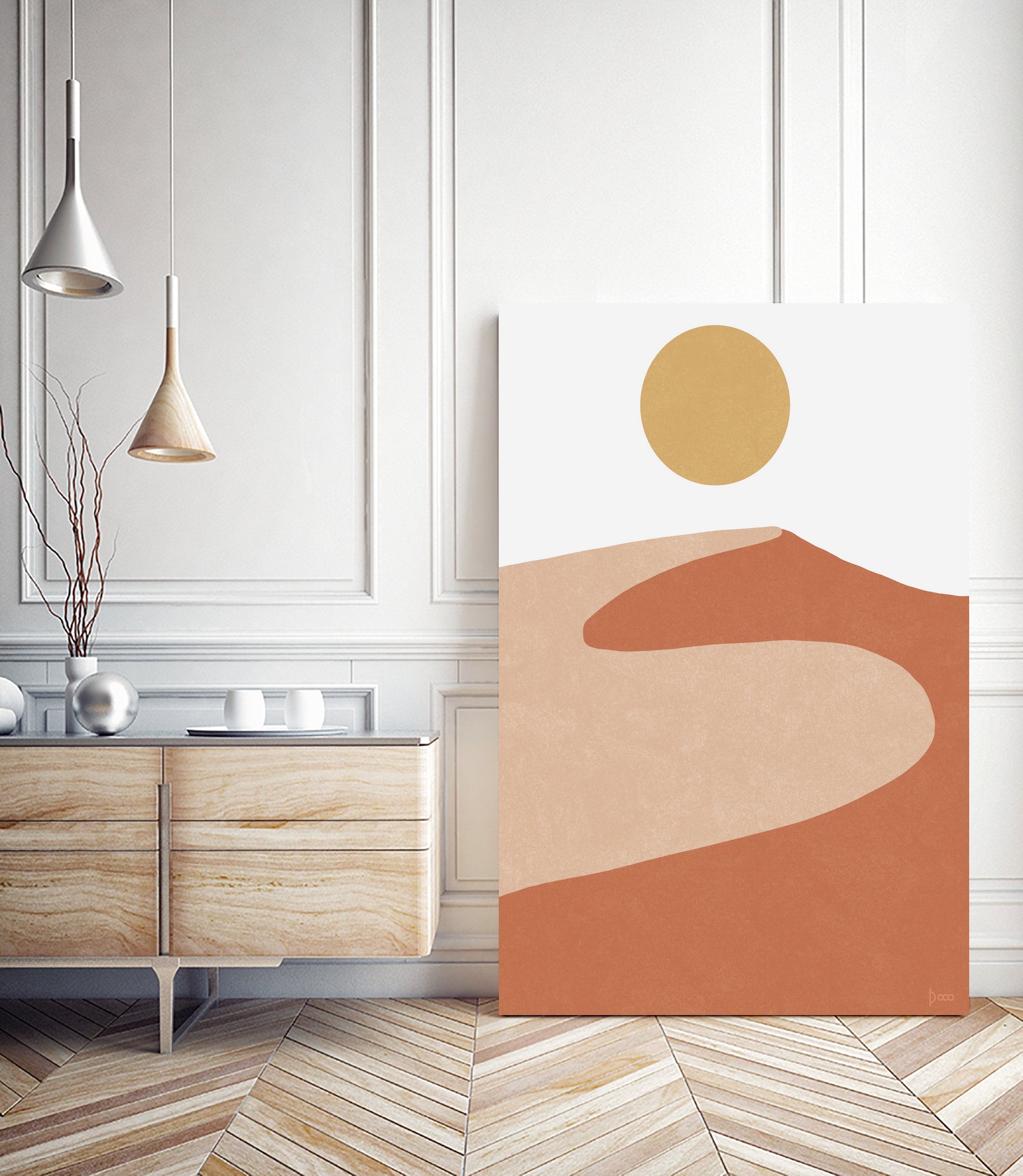 Desert Mountain I by Digital Canvas on GIANT ART - digital