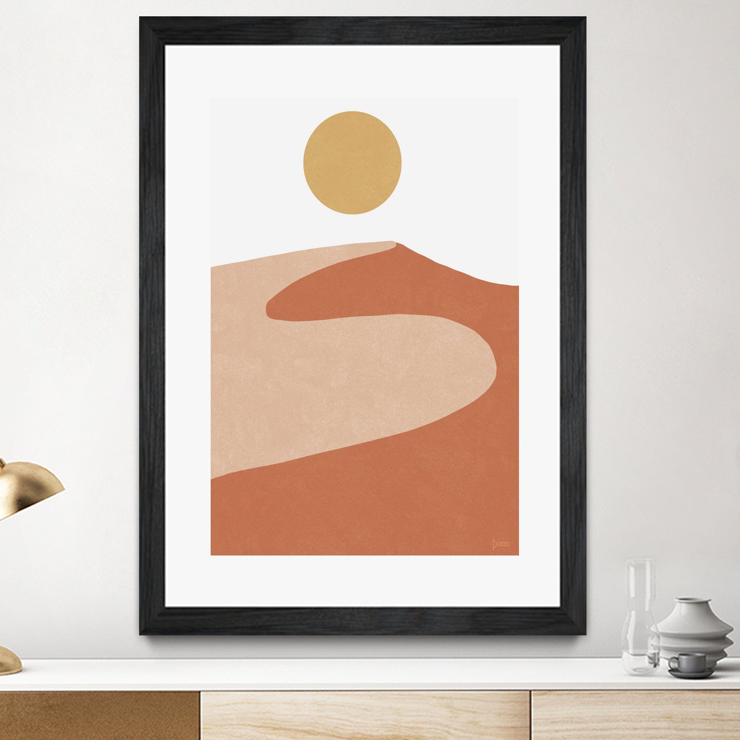 Desert Mountain I by Digital Canvas on GIANT ART - digital