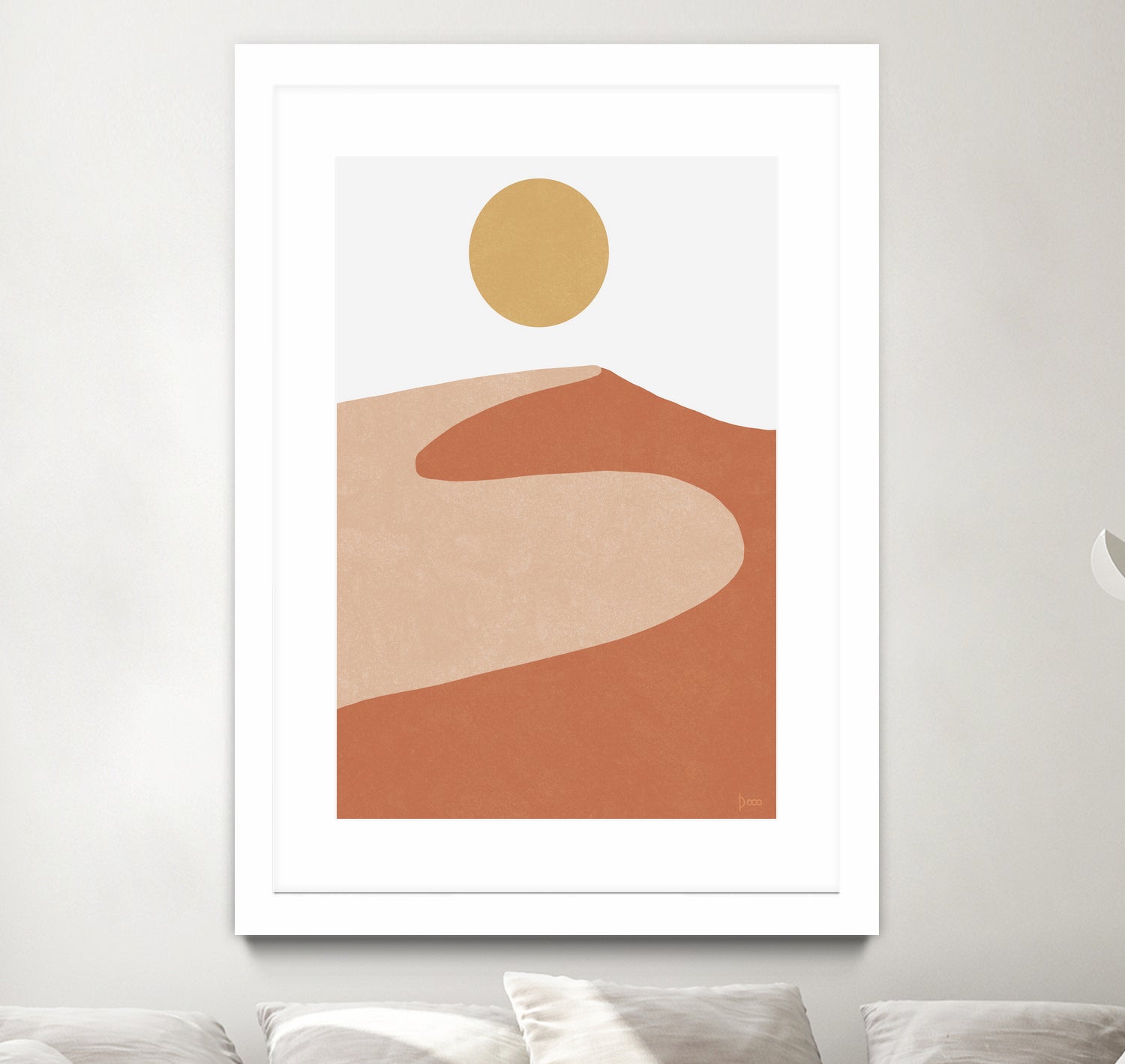 Desert Mountain I by Digital Canvas on GIANT ART - digital