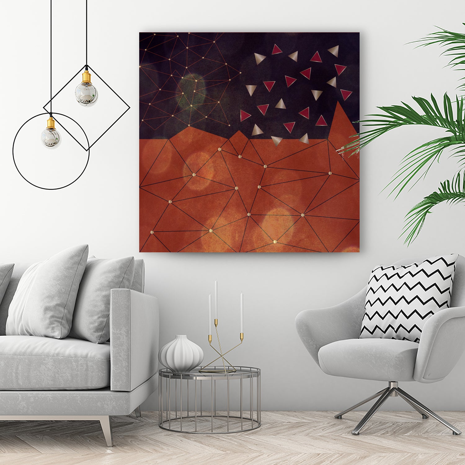 Magic Night by Mirella Pavesi on GIANT ART - brown digital painting