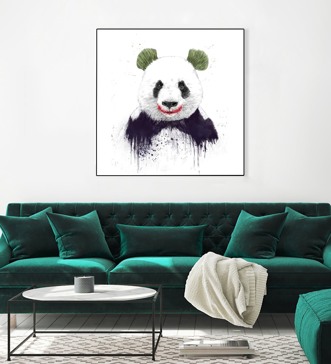 jokerface by Solti Balázs on GIANT ART - white digital painting