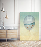 balloon fish by Vin Zzep on GIANT ART - white digital painting