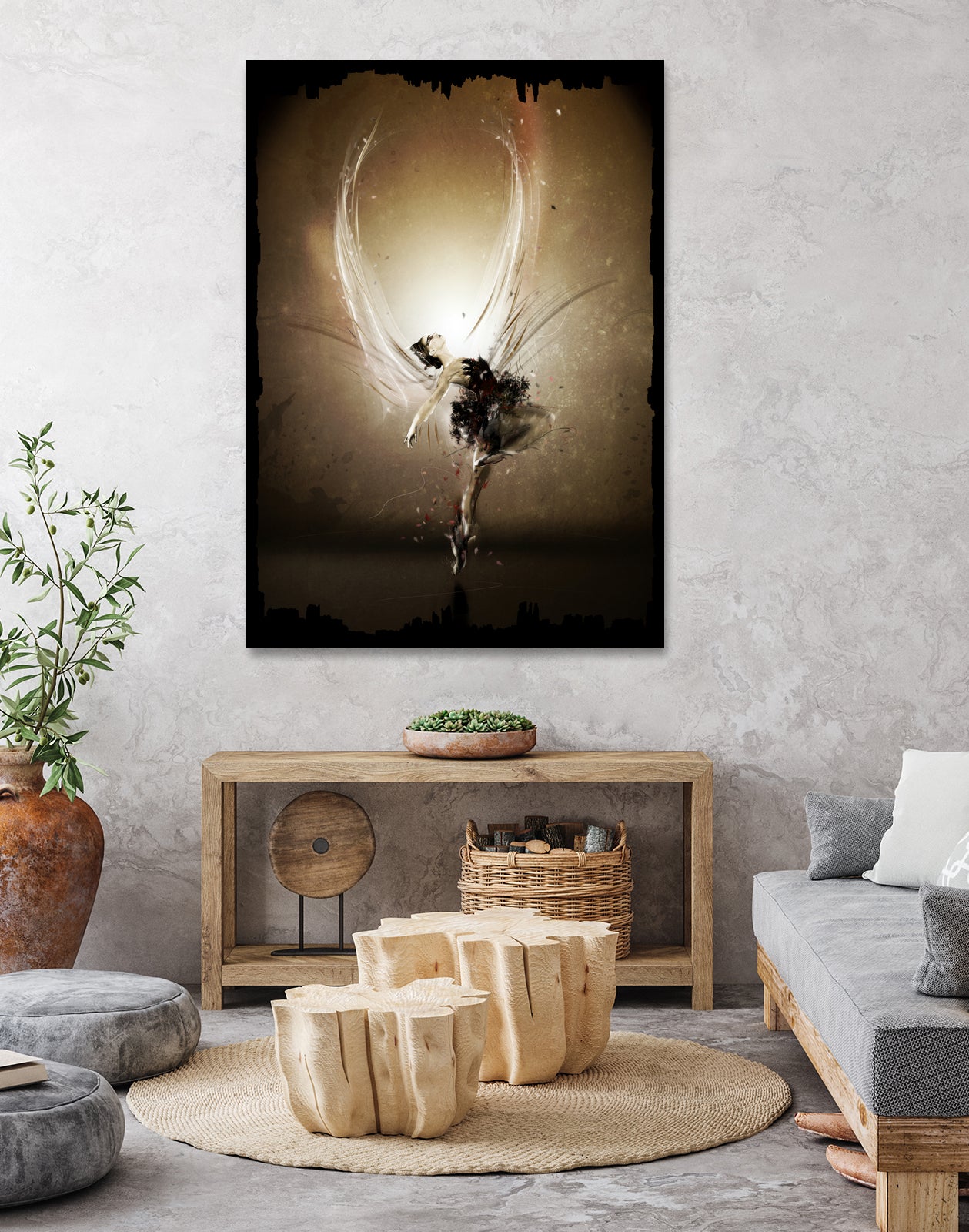 The Black Swan by Claudio Tosi on GIANT ART - black digital painting