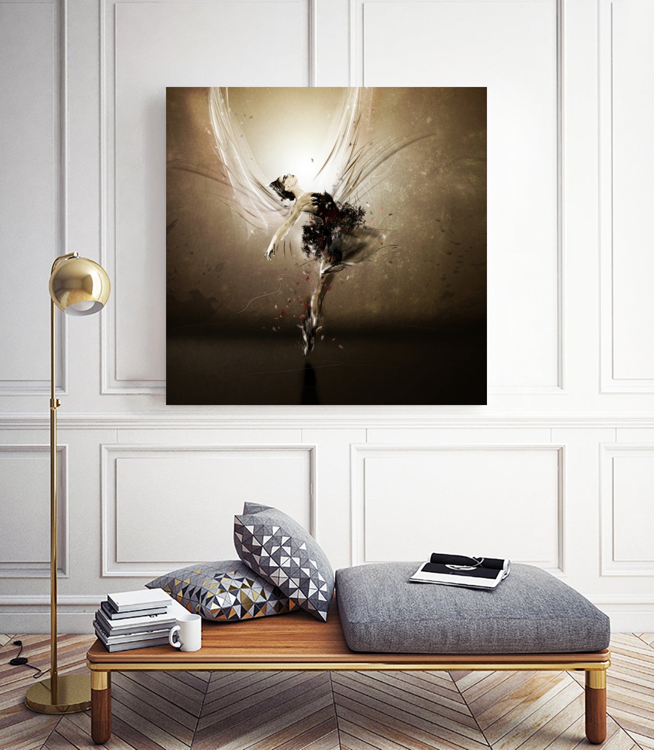 The Black Swan by Claudio Tosi on GIANT ART - black digital painting