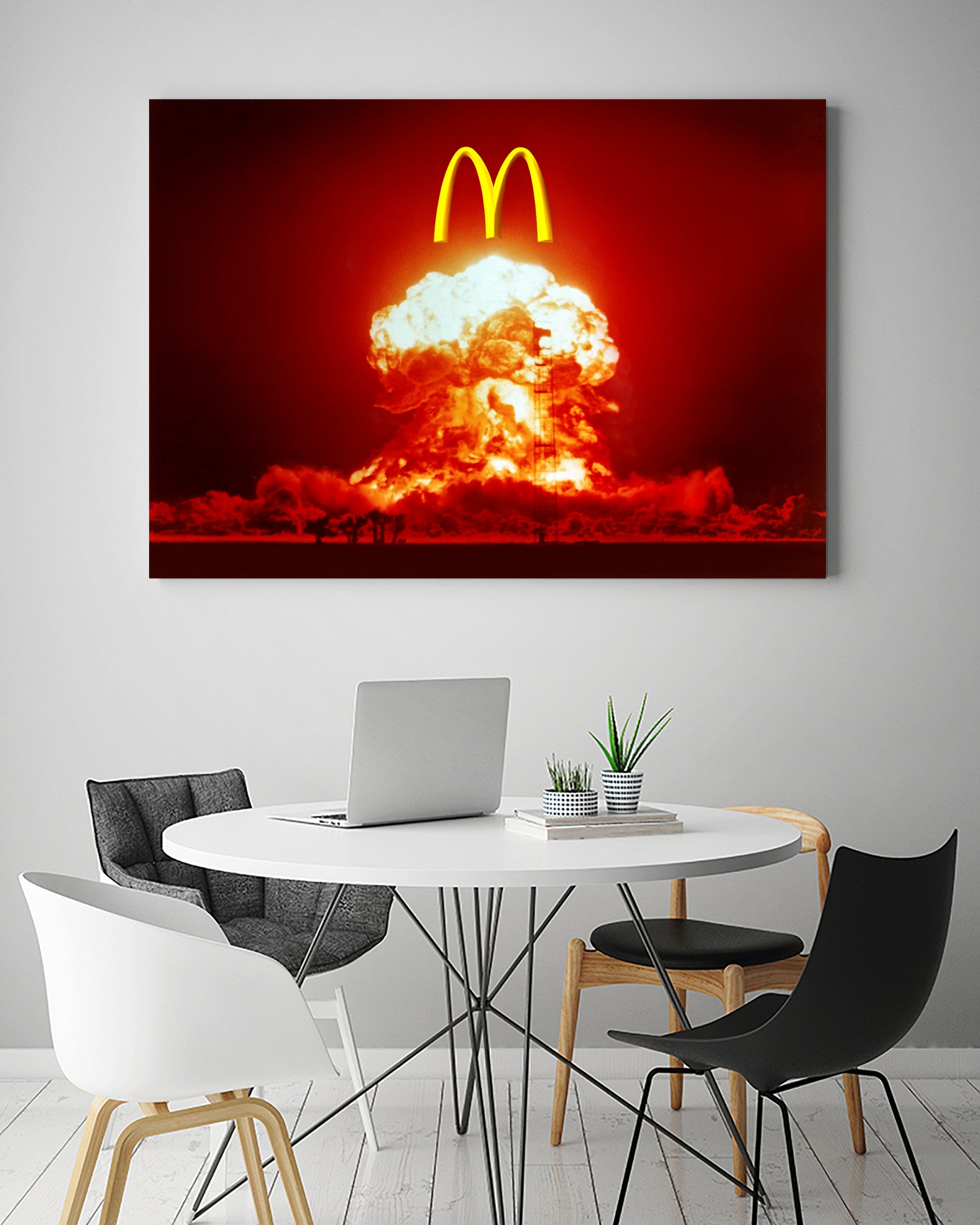 BIG MAC by Michael Benisty on GIANT ART - white digital painting