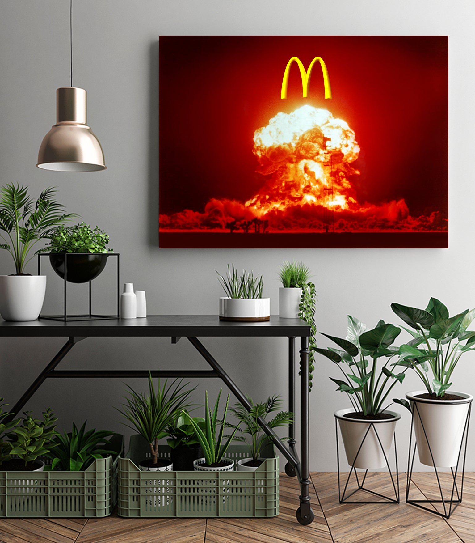 BIG MAC by Michael Benisty on GIANT ART - white digital painting