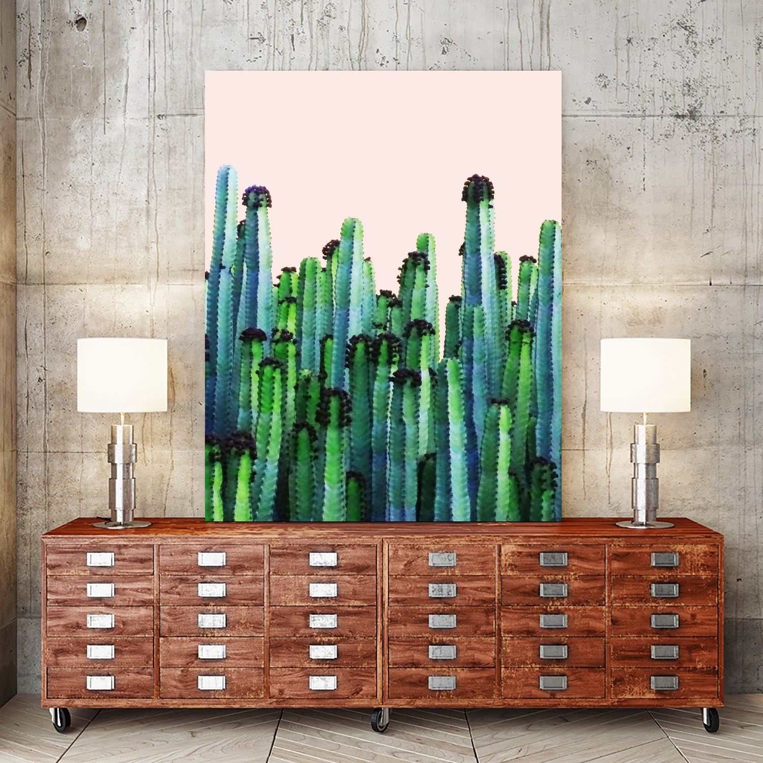 Cactus V5 by Uma Gokhale on GIANT ART - green photo manipulation