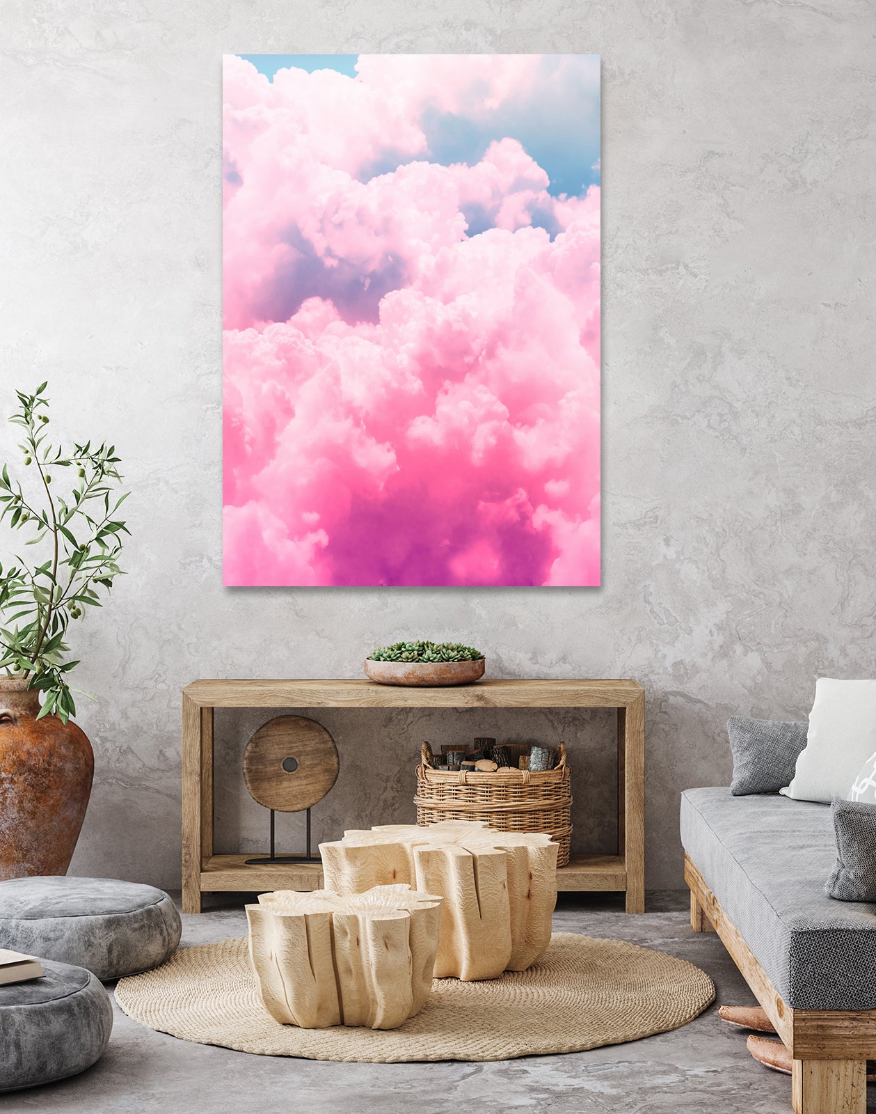 A Perfect Sky by EMANUELA CARRATONI on GIANT ART - pink photo manipulation