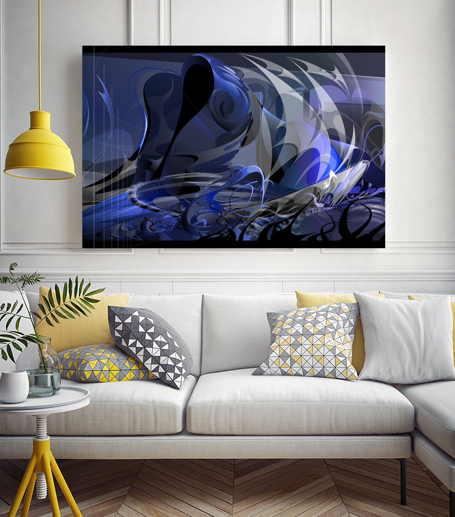 CURRENTS - Special Request Edition by James Mulvania on GIANT ART - white digital drawing