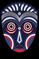 Lulua Ethnic Tribal Mask by TM Selvam on GIANT ART - white digital painting