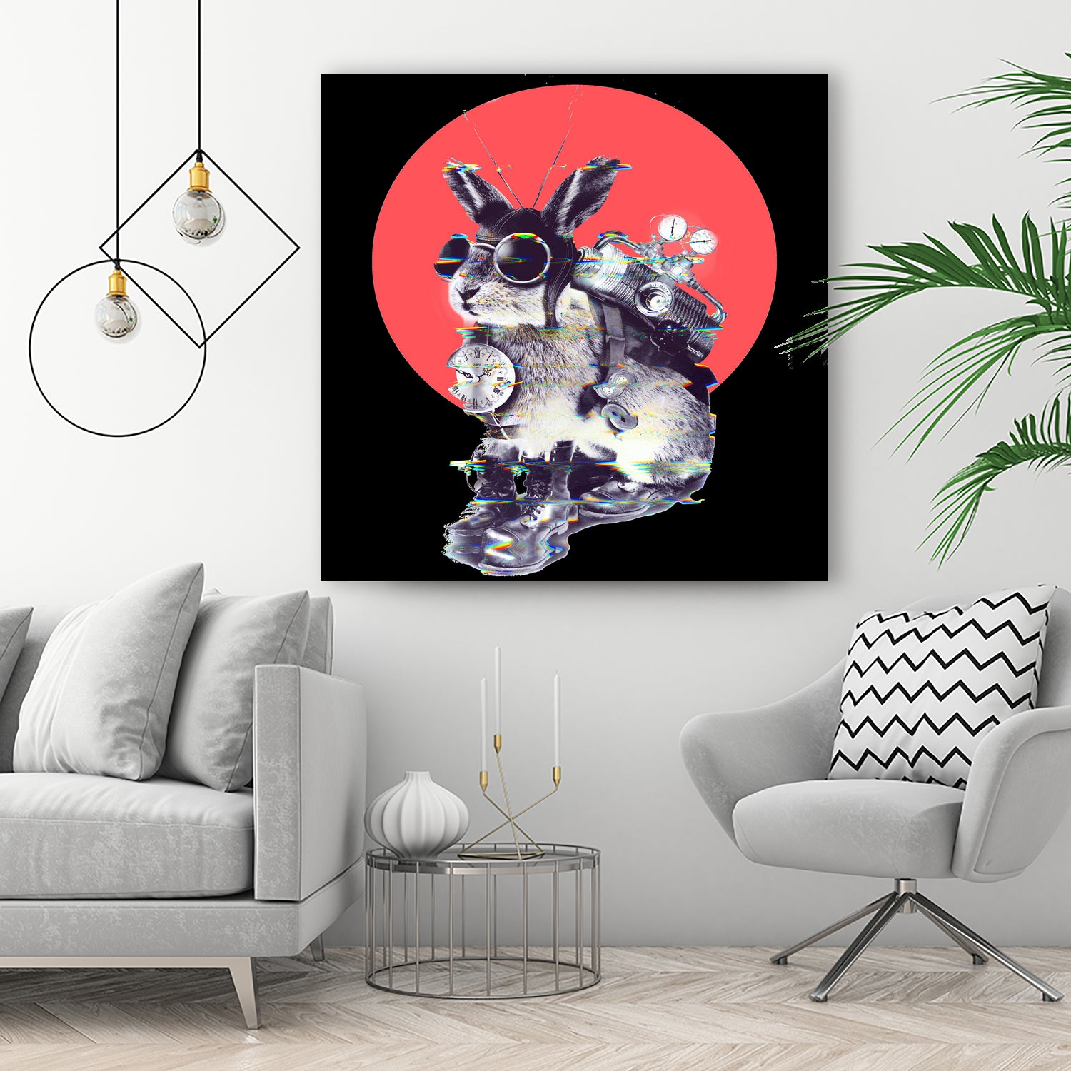 Time Traveller by Ali Gulec on GIANT ART - red digital painting