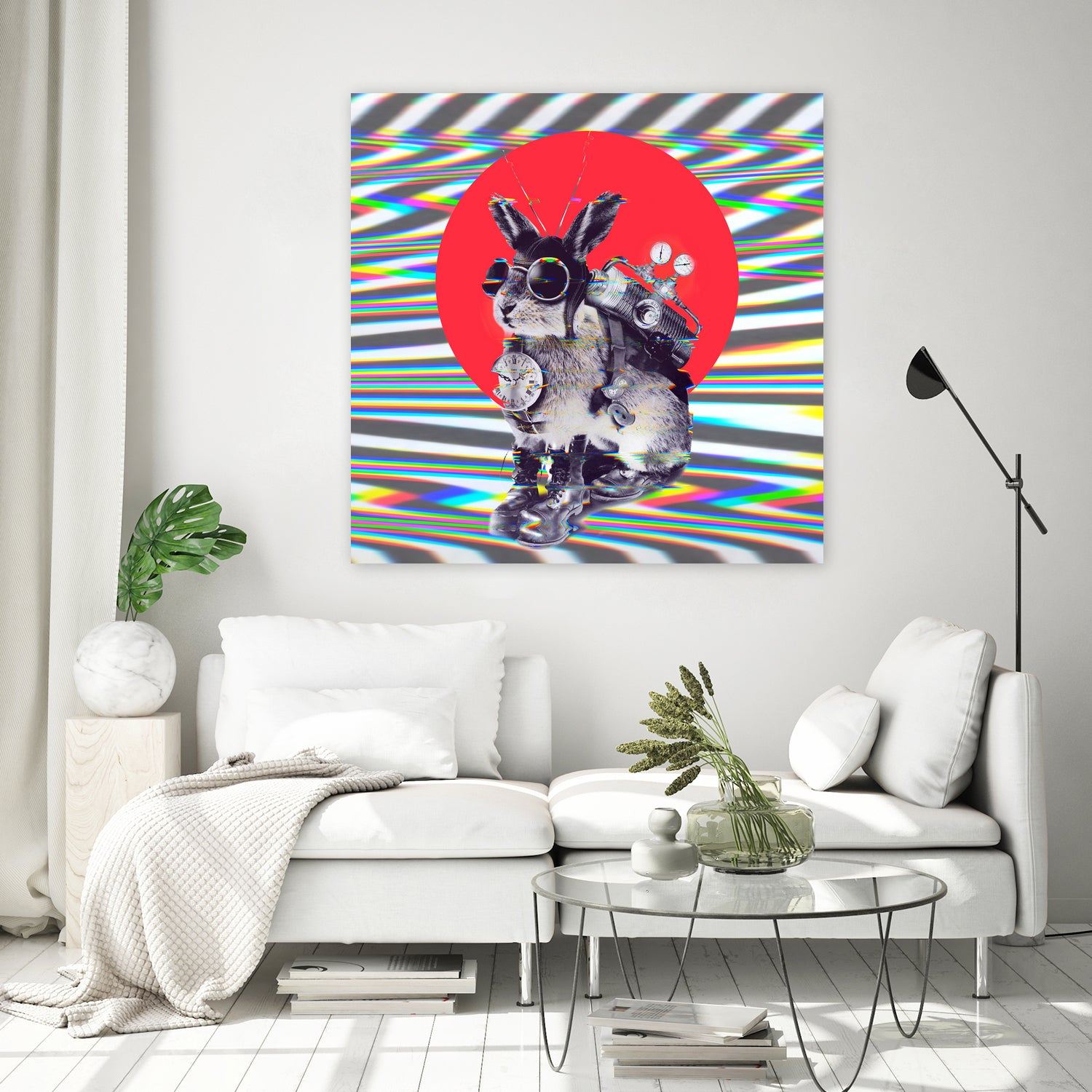 Time Traveller by Ali Gulec on GIANT ART - red digital painting