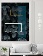 Blue Fall by Daniela di Niro on GIANT ART - blue mixed media