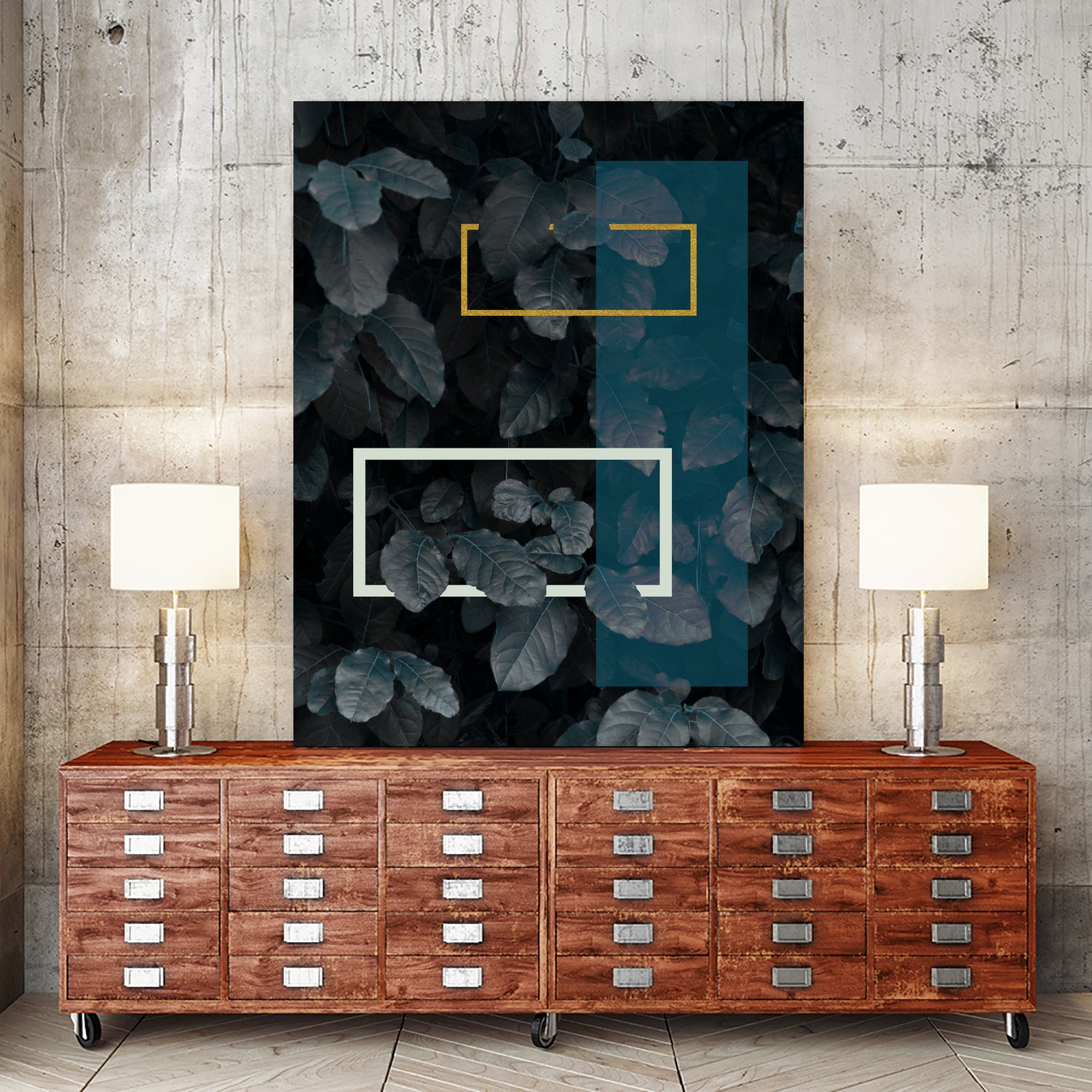 Blue Fall by Daniela di Niro on GIANT ART - blue mixed media