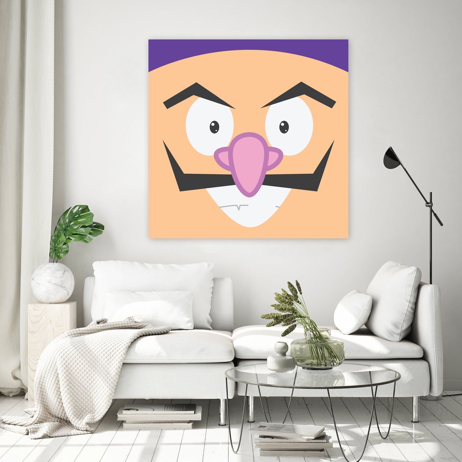 Waluigi by Proper Ganders on GIANT ART - brown vector illustration