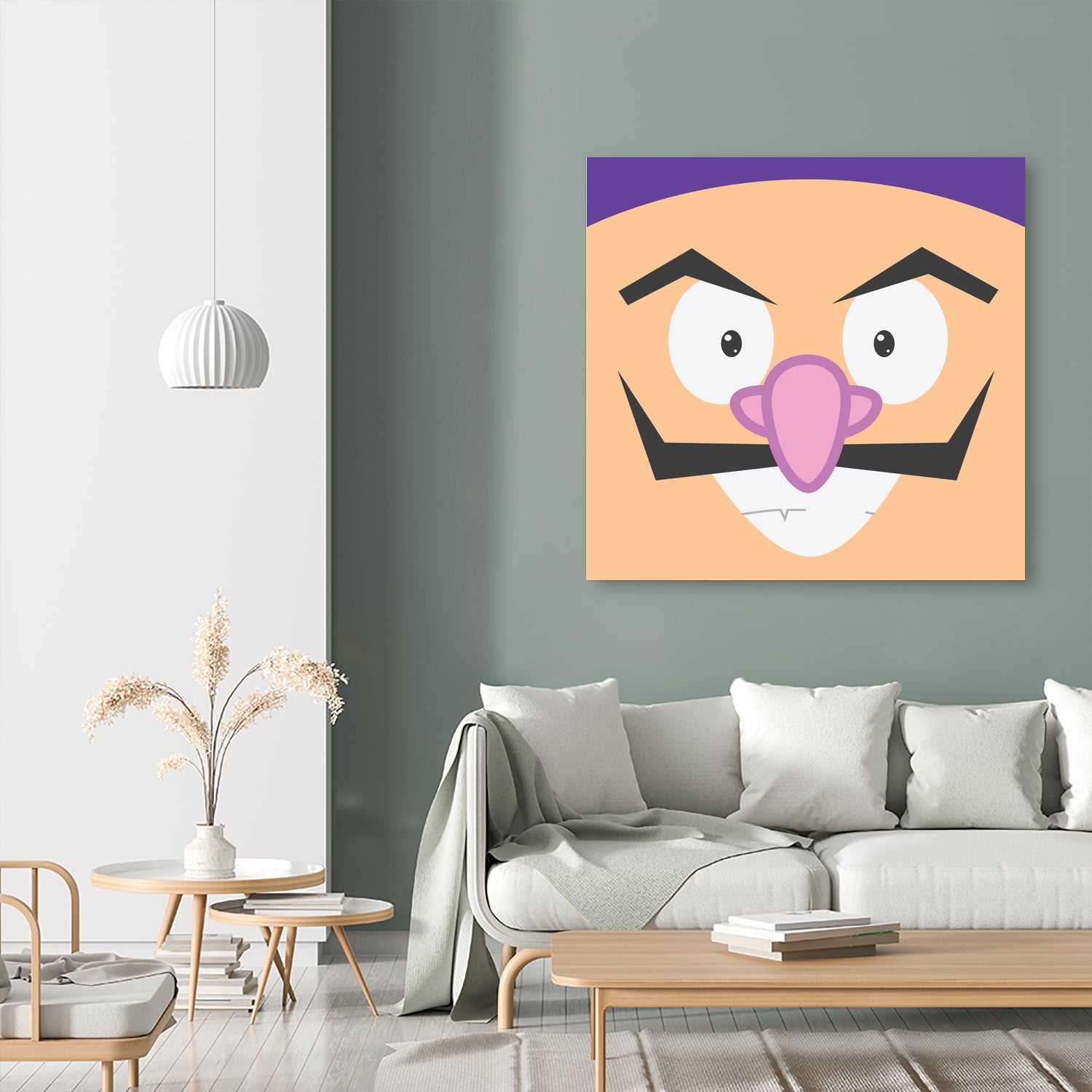 Waluigi by Proper Ganders on GIANT ART - brown vector illustration