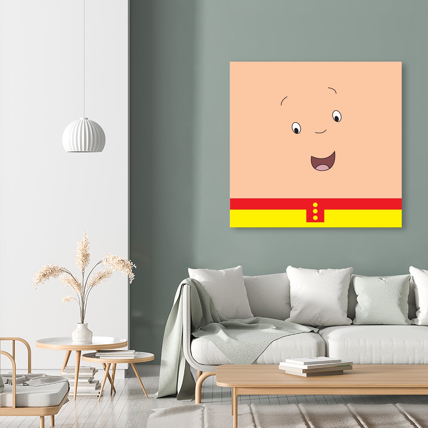 Caillou by Proper Ganders on GIANT ART - brown vector illustration