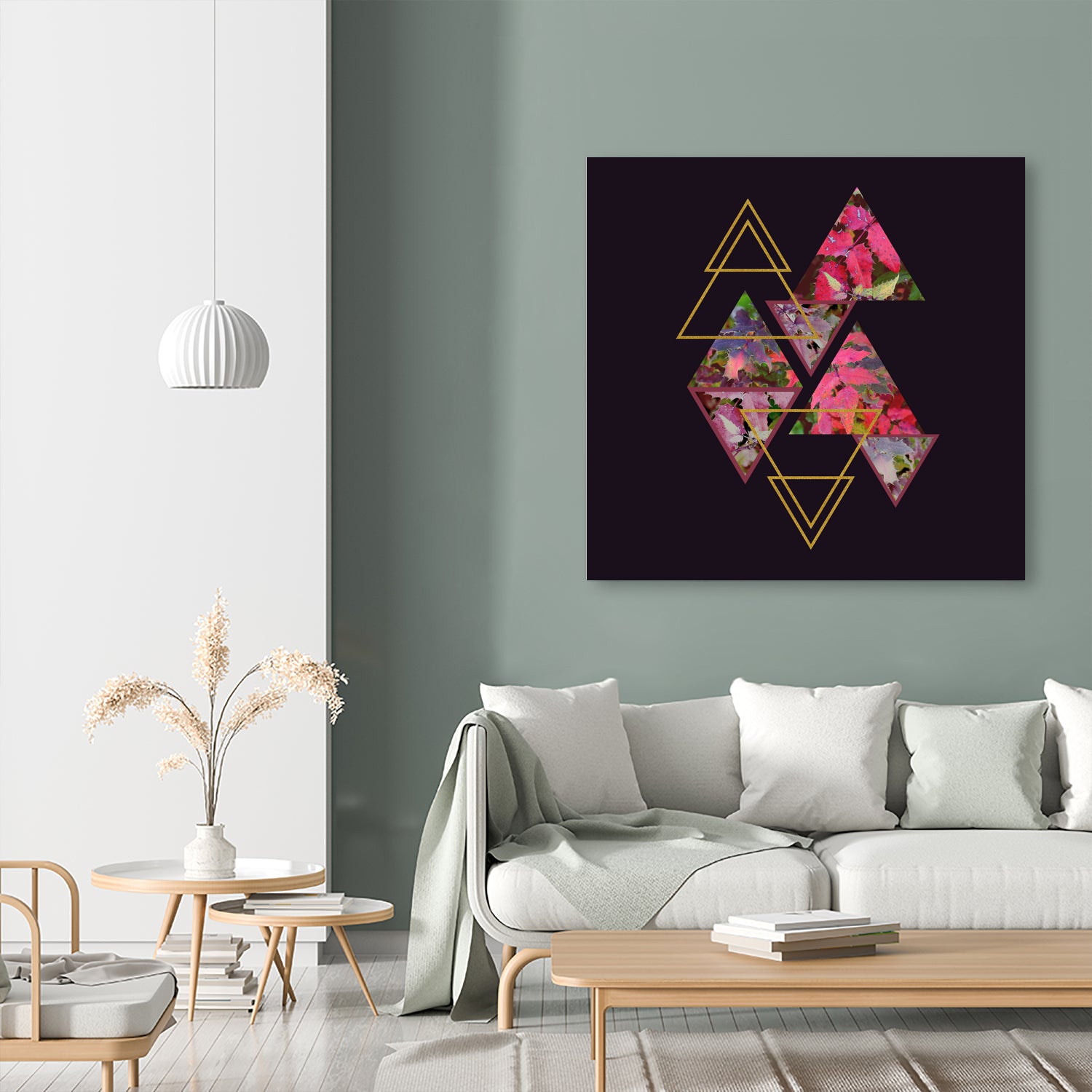 Purple Fall by Daniela di Niro on GIANT ART - fuchsia mixed media