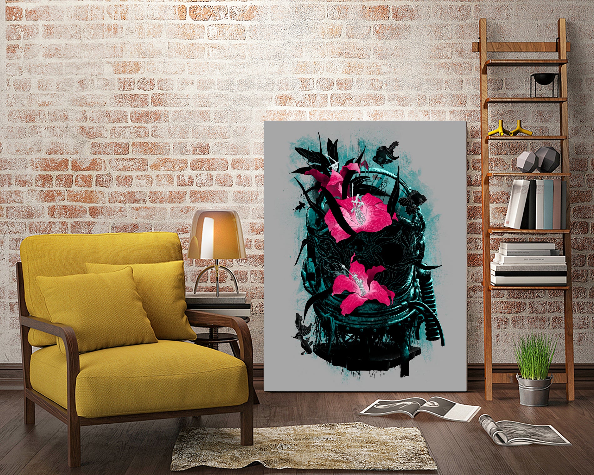 The Last of Us by Anthony Aves on GIANT ART - blue digital painting