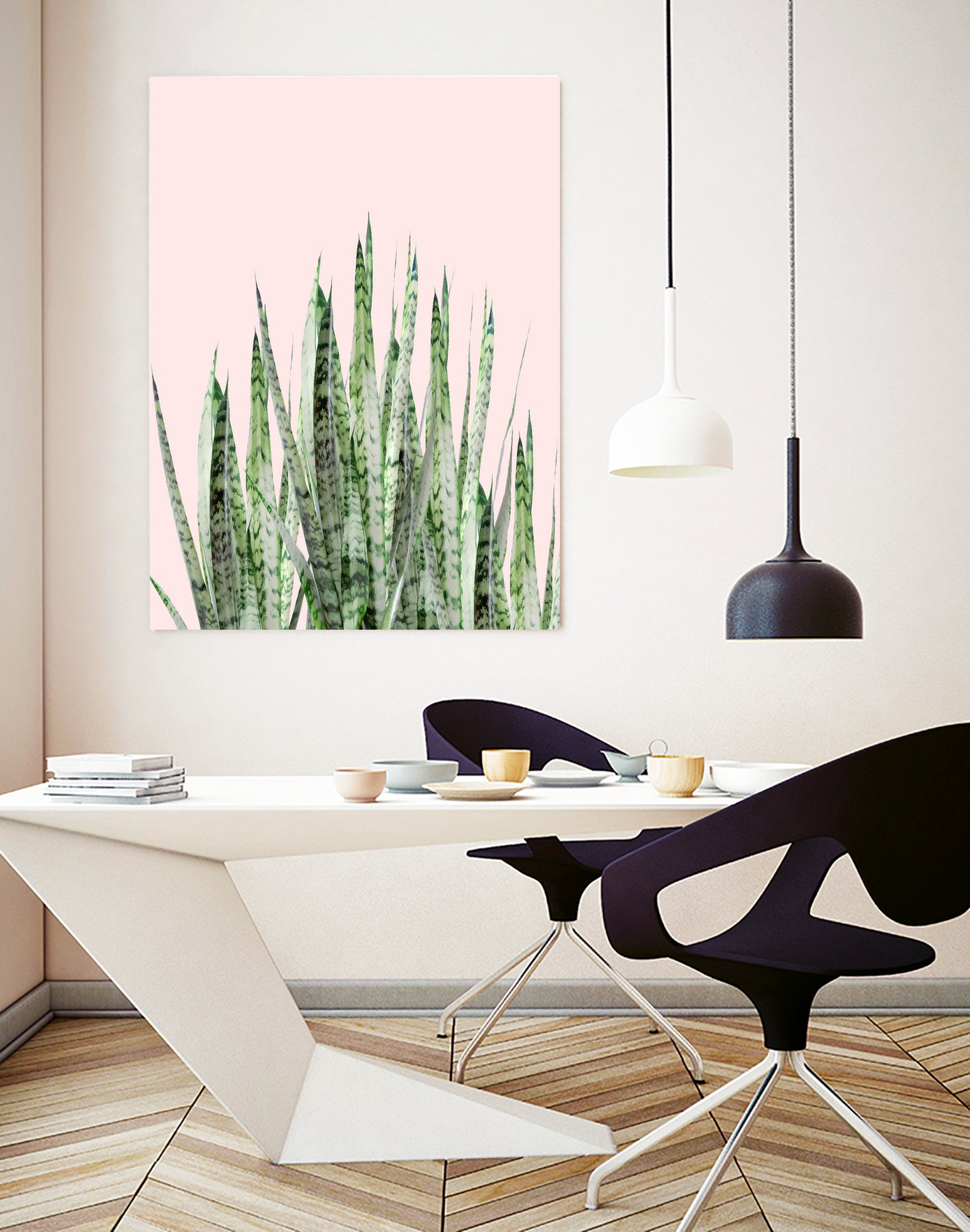 Botanical Balance by Uma Gokhale on GIANT ART - pink photo manipulation