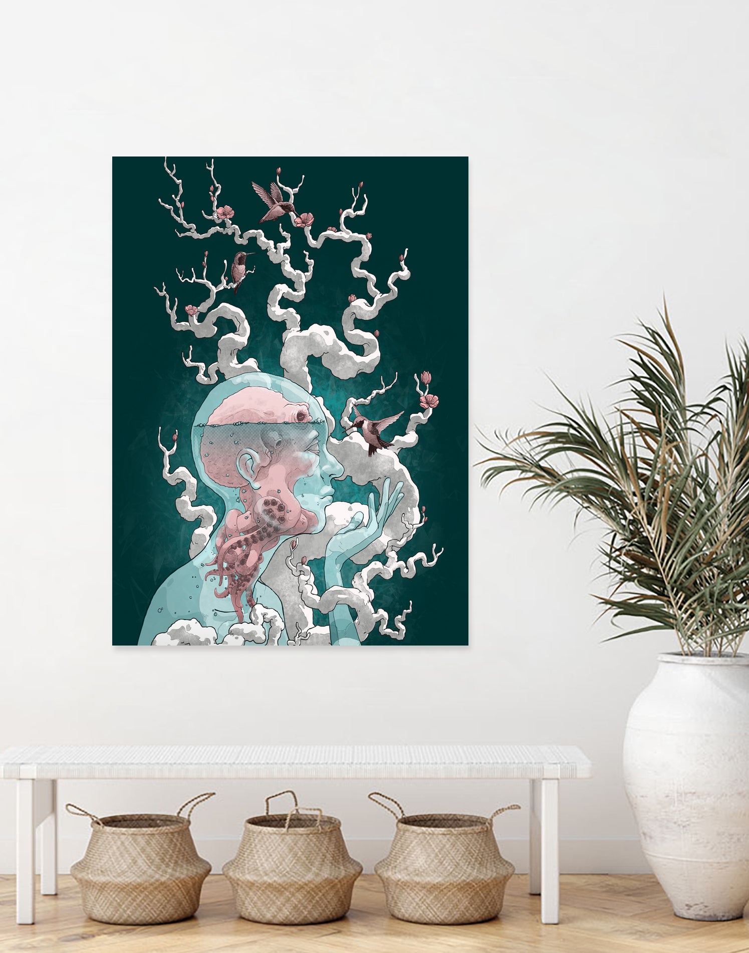 Deceiver by Anthony Aves on GIANT ART - green digital painting